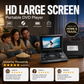 🎁Best Gift for Your Family: 70% OFF!🎉—📺 7.8" HD Portable DVD/EVD Player – Large Screen, Rechargeable & Compatible with DVD/CD/USB/SD