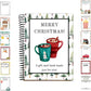 🔥🎁ONLY ￡6.66!!!-Ready for Christmas!🎅Christmas Gift Card Album -👍DIY Spiral-Bound Christmas Gift Card Album with Surprise Pages2