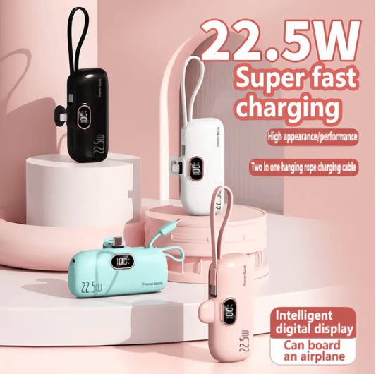 🔋✨FLASH SALE - ￡10.99!!👍5000mAh Mini Portable Charger Power Bank for phone 3