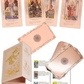 🔮40% OFF NOW! ✨ Witchy Cauldron Tarot Card Set – Rose Gold Accents, Complete Guide Book & Velvet Pouch 🎴📖
