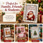 🔥🎁ONLY ￡6.66!!!-Ready for Christmas!🎅Christmas Gift Card Album -👍DIY Spiral-Bound Christmas Gift Card Album with Surprise Pages2