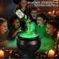 🔥HOT SALE 50% OFF🎁✨🎃Halloween Decorations Indoor - Witches Cauldron with Magic Floating Potion Bottles & Fog Maker