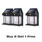 🎁💥LAST DAY SPECIAL PRICE!-￡7.99!!✨🎄50K+ SOLD! 🎁💡SOLAR WALL LIGHT - Motion Sensor & Weatherproof