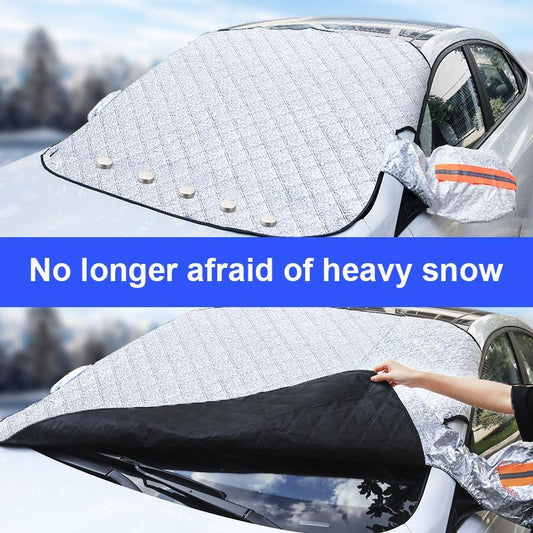 🎄LAST DAY PROMOTION 50% OFF!!❄️4-Layer Magnetic Windshield Car Cover