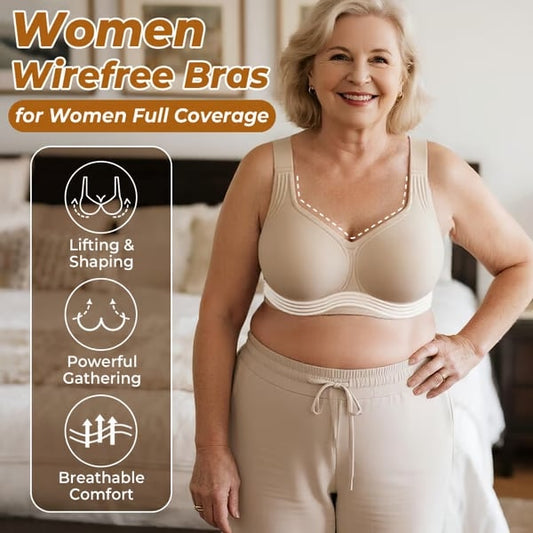 🎁Last Day Promotion 50% OFF ✨🏆Super firming bra | Women Wirefree Seamless Bras 👍No more sagging breasts 3