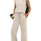 💕 Hot Sale  60% OFF💕Buy 2 Get 5% Off🔥New Women's  Sleeveless Top & Wide-Leg Pants 2-Piece Set