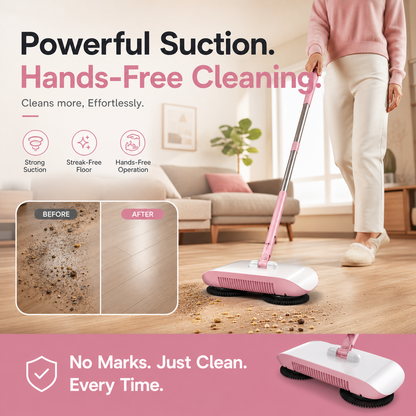 🔥New Hot Selling-60% Off!!🤖🧹SMART ROBOT VACUUM CLEANER MOP & BROOM