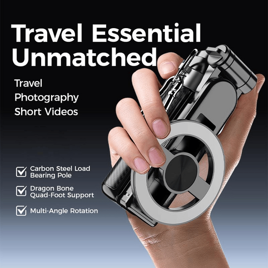 🎁🔥Last day sale 50% OFF🔥🔥4-in-1 Multifunctional 360° Rotation Magnetic Selfie Stick