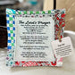 💖 Special Gift sale 50% OFF🔥Last 3 Hours!!🎁Handmade Prayer Quilt with cross inside