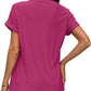💖Buy 2 get 5% off🌷Summer Hot Sale 50% Off💕2025 Women's V Neck Eyelet Dressy Casual Basic Short Sleeve Tees