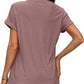 💖Buy 2 get 5% off🌷Summer Hot Sale 50% Off💕2025 Women's V Neck Eyelet Dressy Casual Basic Short Sleeve Tees