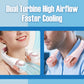 🍃 50% OFF NOW! 💨 Neck Air Conditioner Fan – Ultra-Quiet, Portable & 360° Rotating – Perfect for Summer 🌞 2