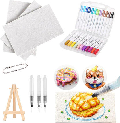 🔥Last Day 50% OFF😃 Great Activity Idea! – Magic 3D Foam Texture Painting Kit 🎨✨