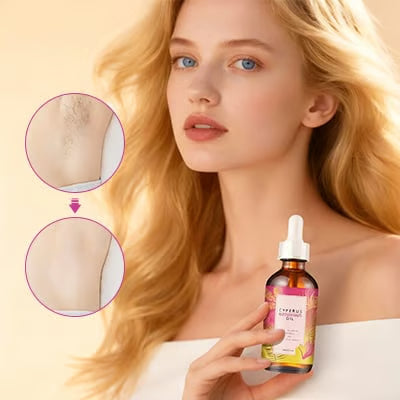 💋LAST DAY SALE: ￡7.99!!🏆Flash Sale⚡ 50K+ SOLD! Almost Gone-💥All in One Hair Removal Essential Oil 6