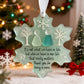 ⏳💥Final 3 hours-￡6.99!!  🌊Snowflake-Shaped Sea Glass Friendship Decor❄✨Shaped by Nature & Crafted by Hand!