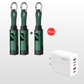 ⏳💥Final 3 hours-￡7.99!!🔌 4-in-1 Charging Cable with Digital Display & Keychain – Fast-Charging, Kink-Resistant & Compact