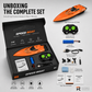 🥳2026 HOT SALE🥳💞50K+ SOLD!🌊⚡ 50% OFF! Dual‑Motor RC Boat – Twin engines, 2.4GHz control, waterproof & impact‑resistant. Slice through waves at insane speed! 🌊🚤