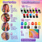 ⏳LAST DAY SALE 70% OFF!!🌈12-Color Temporary Hair Chalk Applicator Set🌈 |✅No Bleach, No Stain | 2