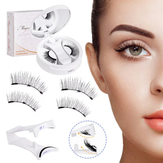 🎁🔥Last day sale 50% OFF🔥 -- Soft Magnetic Eyelashes All-in-One Box, Reusable