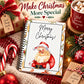 🔥🎁ONLY ￡6.66!!!-Ready for Christmas!🎅Christmas Gift Card Album -👍DIY Spiral-Bound Christmas Gift Card Album with Surprise Pages2