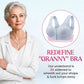 ⏳Hot Sale Only £7.99!!!🖤⏰Comfortable Wireless Front Closure Breathable Cotton Lifting Bra for Seniors