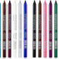 💥World Famous 5x Sold Out🔥🌈14-Pack Waterproof Colored Gel Eyeliner Pencil – Metallic & Shimmer Finishes, Smudge-Proof（Pencil sharpener color is random）
