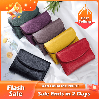 🎁🔥Last day sale 50% OFF🔥✨⏰Unisex Pebble Leather Wallet🔥