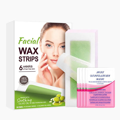 🔥2025 Hot Sale 50% OFF💥Buy 2 get 10% off🔥90PCS Body Hair Removal Wax Strips
