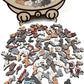 🎁70% OFF!!!-Ready for Christmas!🎅🧩135-Piece Cute Cat Puzzle Challenge Irregular Shaped Wooden Jigsaw Puzzle👍🎁Stress Relief Enthusiast Gift, Christmas Gift✨