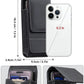 ⏳🏆LAST DAY SALE: ￡7.99!! ⚡Big Discount | Waist Belt Cell Phone Pouch 📱 Multi-Pocket Leather Holster with Card Holder