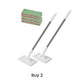 ⏳LAST DAY SALE ONLY ￡8.99!!🔥Extendable Telescopic Disposable Flat Clip Mop, 360° Swivel Lightweight Floor Mop -✨Multi-purpose Cleaner for Hardwood, Tile, Kitchen & Bathroom 2