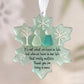 ⏳💥Final 3 hours-￡6.99!!  🌊Snowflake-Shaped Sea Glass Friendship Decor❄✨Shaped by Nature & Crafted by Hand!