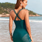 💥Last Day Special Sale 49% OFF🩱Adjustable Drawstring Mesh One-Piece Swimsuit