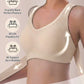 🎁🔥Last day sale 50% OFF⏳👍✨Cross Back Front Closure Wireless Posture Support Bra– All-Day Comfort, Breathable & Summer-Ready 💕