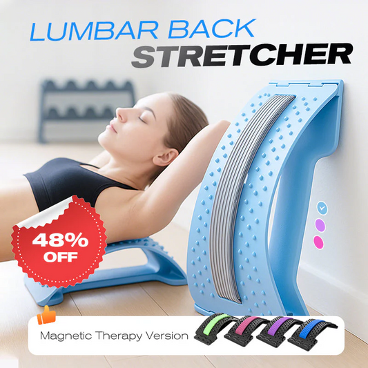🩹 50% OFF FLASH SALE !⚡Magnetic Therapy Acupuncture Massage Lumbar Stretcher