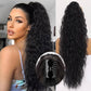 💜2026 NEW IN £12.99!!⚡50K+ SOLD! 💜Curly Wavy Frizzy Hair Extension with Ponytail