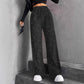💖HOT SALE 50% OFF🥰Women's Sequin Sparkle Wide Leg Pants with Elastic Waistband2