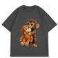 💥Summer Hot Sale 50% OFF💥Unisex Monkey Hugging Toy Graphic T-Shirt