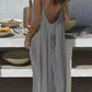 🎁💥LAST DAY SPECIAL PRICE!⚡50K+ SOLD!💃Women's Solid Color Backless Cami Dress