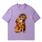 💥Summer Hot Sale 50% OFF💥Unisex Monkey Hugging Toy Graphic T-Shirt