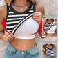 🌞Summer Hot Sale-60% Off!!🌿💖Ribbed Stretchy Tank Top with Shelf Bra