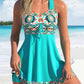 💃LAST DAY SAEL 60% OFF!!✨Strap Top & Fitted Swim Shorts Separable Swimsuit 2