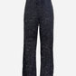 💖LAST DAY SALE 50% OFF🥰Women's Sequin Sparkle Wide Leg Pants with Elastic Waistband