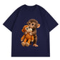 💥Summer Hot Sale 50% OFF💥Unisex Monkey Hugging Toy Graphic T-Shirt