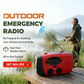 📻LAST DAY PROMOTION 50% OFF NOW!🔋Multifunctional Portable Solar Emergency Radio⚡