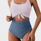 🎉Summer Hot Sale 50% OFF🌞Buy 2 get extra 5% off👙Ruched Tie-Knot Tummy Control One-Piece Swimsuit