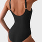 🎉Summer Hot Sale 50% OFF🌞Buy 2 get extra 5% off👙Ruched Tie-Knot Tummy Control One-Piece Swimsuit