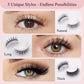 🏆 Last Day Special Price £8.99 ! 🔥 Buy 1 Get 1 Free 🎁  💐Waterproof & Reusable Self-Adhesive Eyelashes