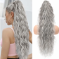 🩷LAST DAY PROMOTION - 50%OFF😍Curly Wavy Frizzy Hair Extension with Ponytail