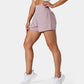 🔥 Limited time 50% OFF💥Buy 2 get 5% off🎉Nylon high-rise yoga shorts 🎽 with side pockets 2-in-1